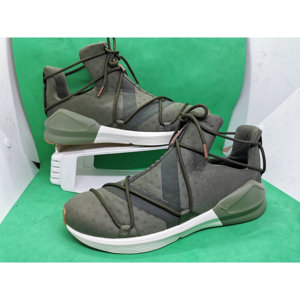 Puma Fierce Rope VR Womens Army Green Shoes Sneakers 190235 02 Size 8